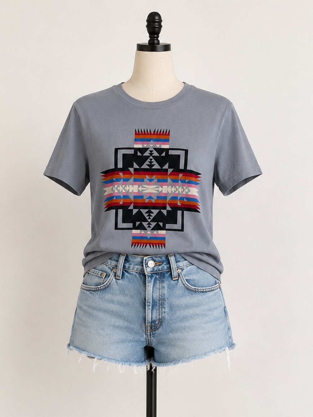 Pendleton Graphic Tee Women's Medium Southwestern Desert Cotton T-Shirt